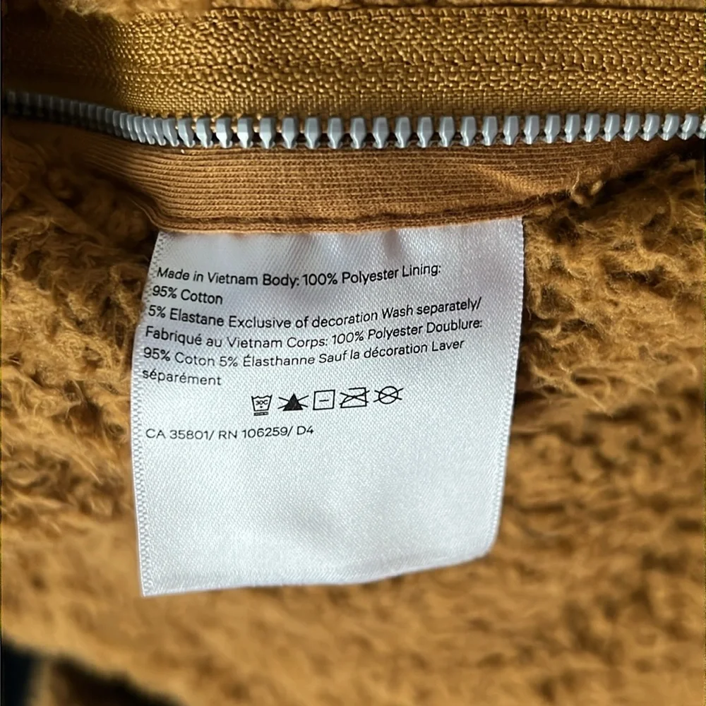 Lululemon Oh So Sherpa Jacket Spiced Bronze - Picture 8 of 14